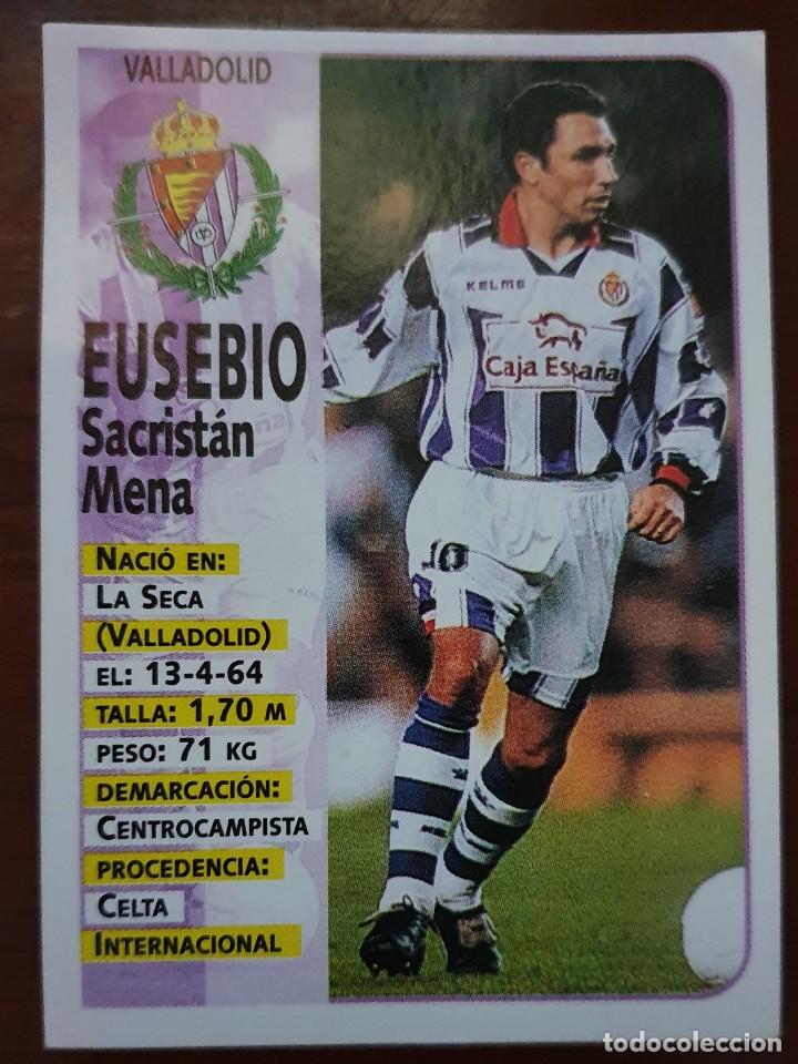 Cromos de f&uacute;tbol: PANINI 98 99 EUSEBIO 210 VALLADOLID SIN PEGAR - Foto 1