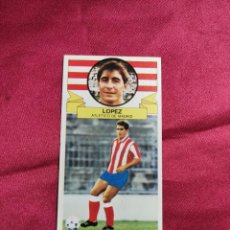 Cromos de Fútbol: LOPEZ. CROMO Nº3. ATLETICO MADRID. LIGA 1985-1986. 85-86. EDICIONES ESTE. NUEVO. NUNCA PEGADO