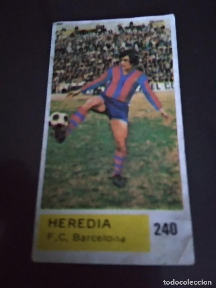 Cromos de f&uacute;tbol: HEREDIA - Foto 1