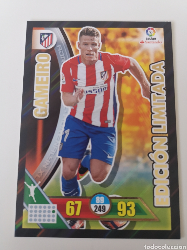 Cromos de f&uacute;tbol: Gameiro edici&oacute;n limitada adrenalyn 2016-2017 - Foto 1