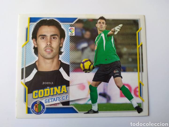 Cromos de f&uacute;tbol: Liga este 2010 2011 panini Codina n&deg; 1 Getafe - Foto 1