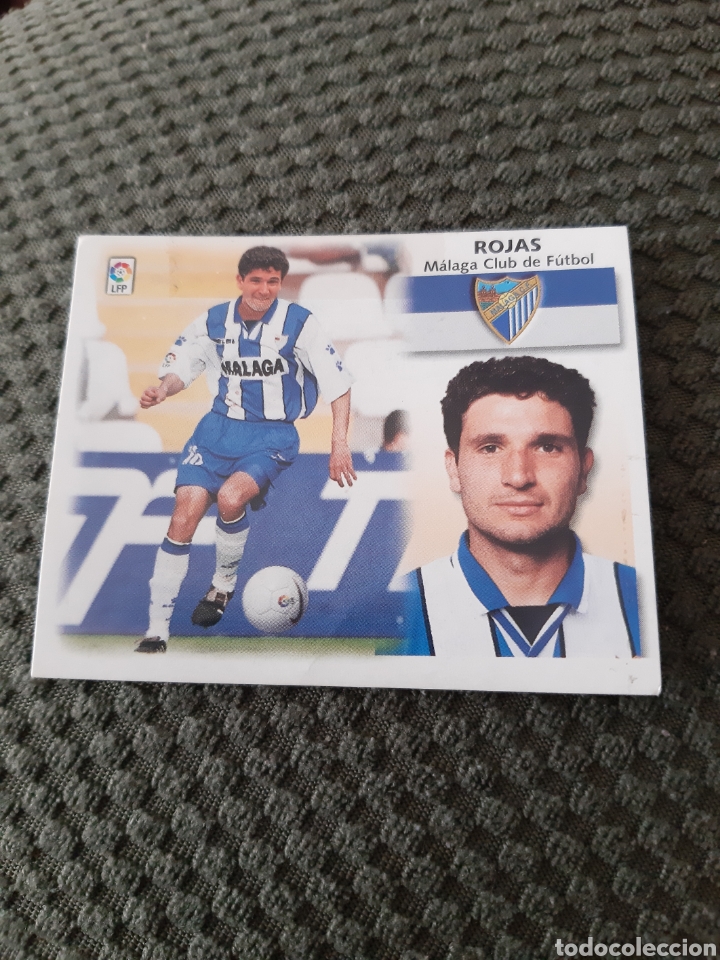 Cromos de f&uacute;tbol: EDICIONES ESTE 99 00 ROJAS MALAGA COLOCA NUEVO - Foto 1