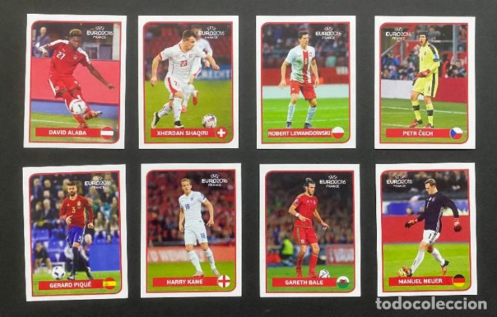 Cromos de f&uacute;tbol: EDICION ESPECIAL DE AUSTRIA 8 CROMOS EXTRAS NUEVOS DE COCA COLA EUROCOPA FRANCIA 2016 16 PANINI