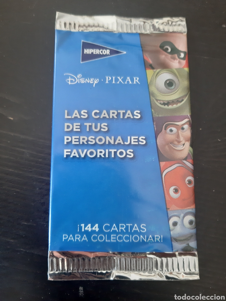 Cromos de f&uacute;tbol: SOBRE CERRADO PIXAR HIPERCOR DISNEY NUEVO LAS CARTAS DE TUS PERSONAJES FAVORITOS
