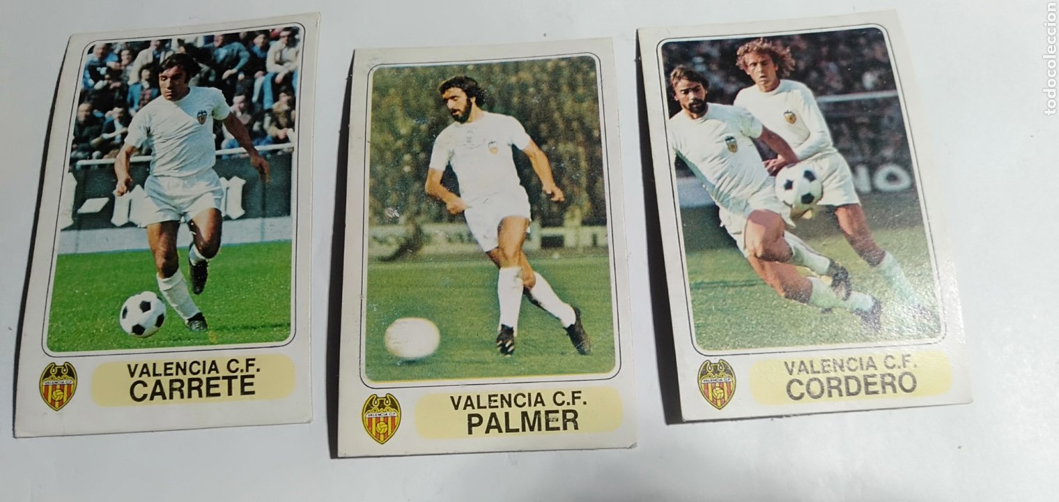 lote de 7 cromos f.c.valencia futbol en acción Comprar Cromos de