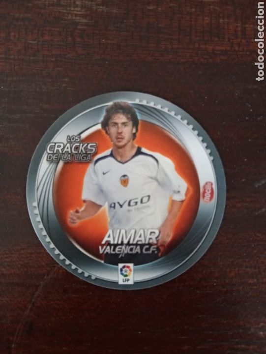 Cromos de f&uacute;tbol: Crack Nocilla Aimar Valencia CF - Foto 1