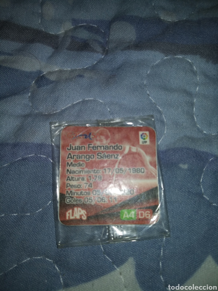 Cromos de f&uacute;tbol: Flaps Grefusa - Arango - Foto 2