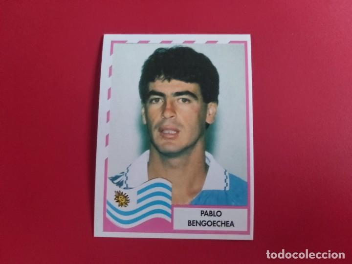 Cartes &agrave; collectionner de Football: CROMO N&ordm;215 PABLO BENGOECHEA URUGUAY COPA AMERICA 95 URUGUAY NUNCA PEGADO