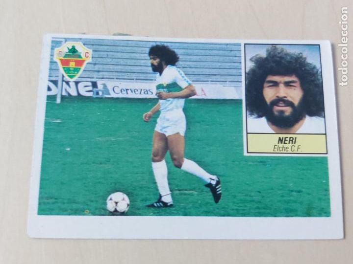 Cromos de f&uacute;tbol: EDICIONES ESTE 84 85 - NERI - CROMO RECUPERADO - ELCHE - Foto 1