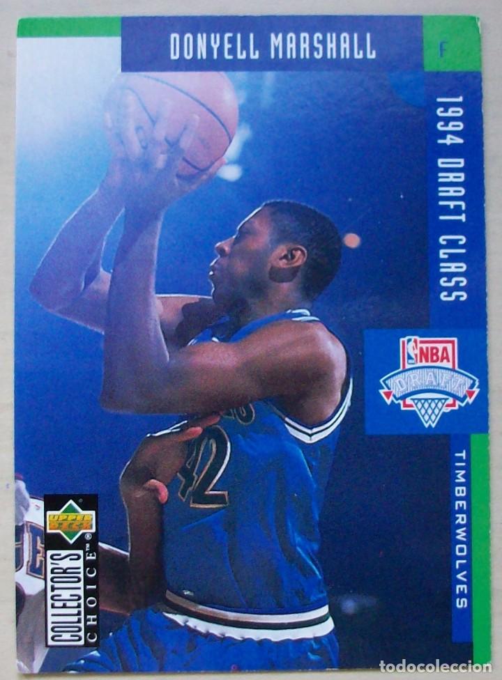 Cromos de f&uacute;tbol: 410 DONYELL MARSHALL 1994 DRAFT CLASS TIMBERWOLVES - Foto 1
