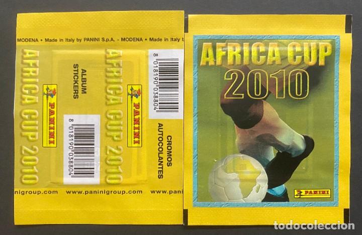 Cromos de F&uacute;tbol: SOBRE DE CROMOS SIN ABRIR COPA DE AFRICA ANGOLA 2010 10 PANINI