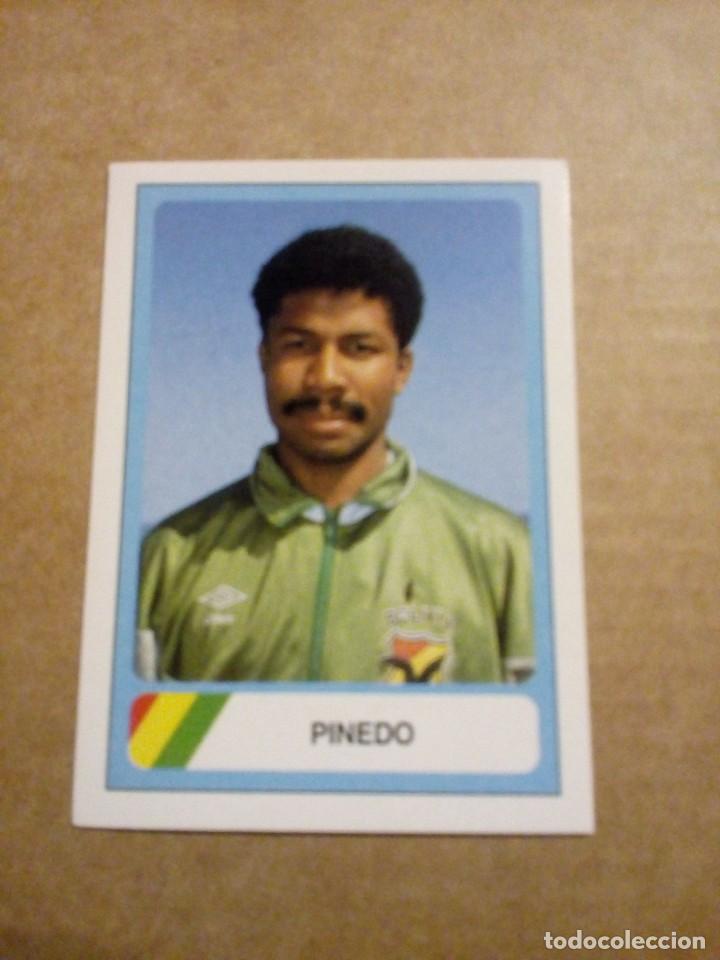 Fu&szlig;ball-Sticker: Cromo de F&uacute;tbol Pinedo Bolivia n&uacute;mero 73 Campeonato Mundial Usa 94 Edici&oacute;n Estadio