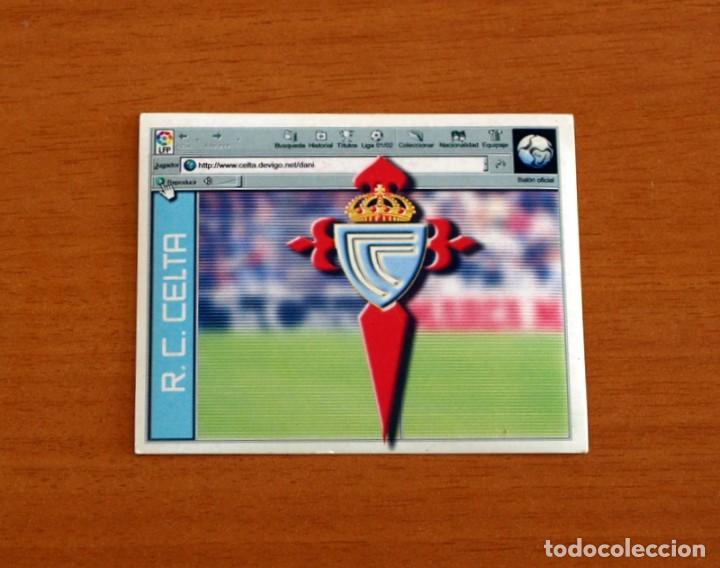 Cromos de f&uacute;tbol: Celta - Escudo - Ediciones Este 2001-2002, 01-02 - Nunca pegado - Foto 1