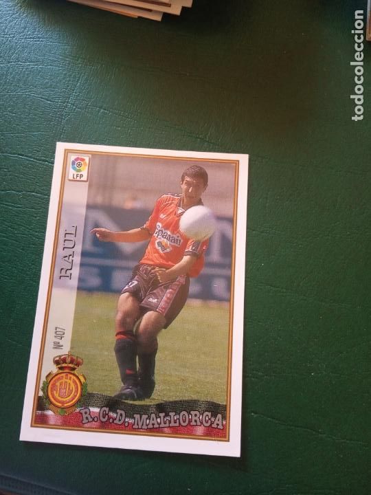 Football Stickers: RAUL MALLORCA MUNDICROMO 1997 1998 CROMO FUTBOL LIGA 97 98 SIN PEGAR RF0 407