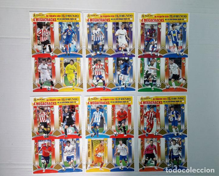Cartes &agrave; collectionner de Football: Lote l&aacute;minas de cromos Megacracks 2009-2010