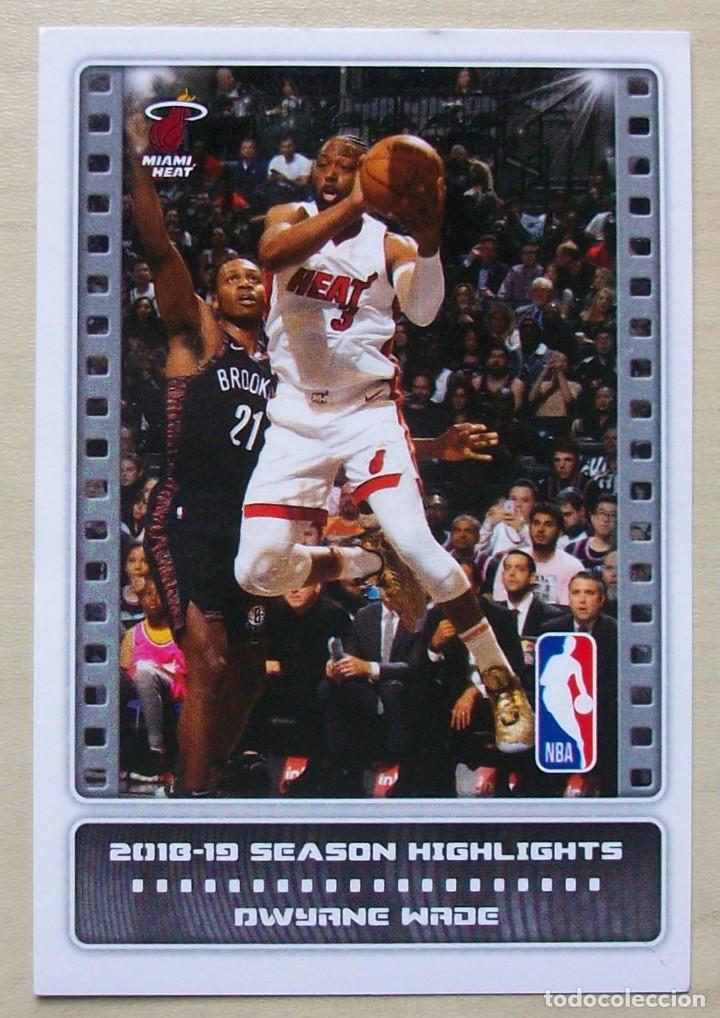 Cromos de F&uacute;tbol: 7 DWYANE WADE CROMOS COLECCION NBA STICKERS USA 2019 2020 19 20