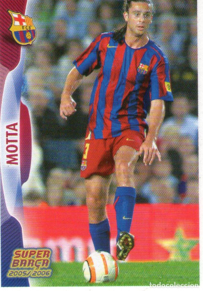 super barça 2005-2006 - nº 20 - motta - panini - Buy Collectible