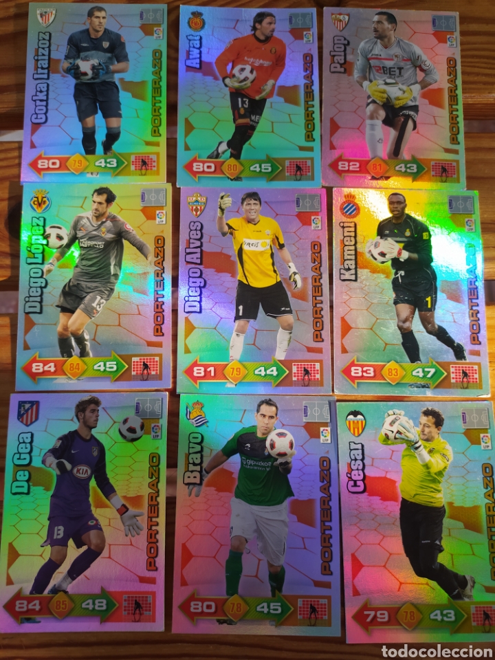 Cromos de F&uacute;tbol: Adrenalyn 2010/2011 porterazos