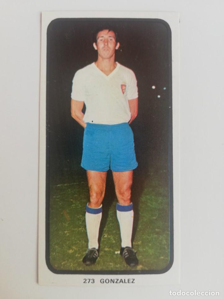 Cromos de f&uacute;tbol: Gonz&aacute;lez Zaragoza 73-74 - Foto 1