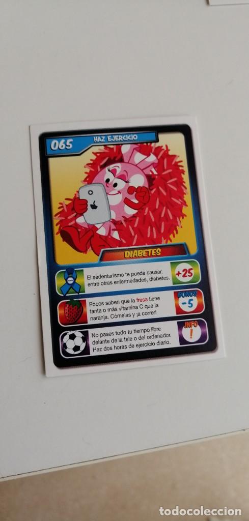 Cromos de Futebol: CAJ-98 CROMO LOS SUPERSALUDABLES SUPER SALUDABLES TIENDAS GRUPO IFA N&ordm; 065