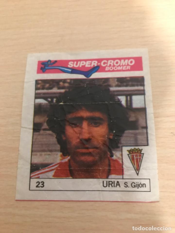Cromos de f&uacute;tbol: Uria - Foto 1