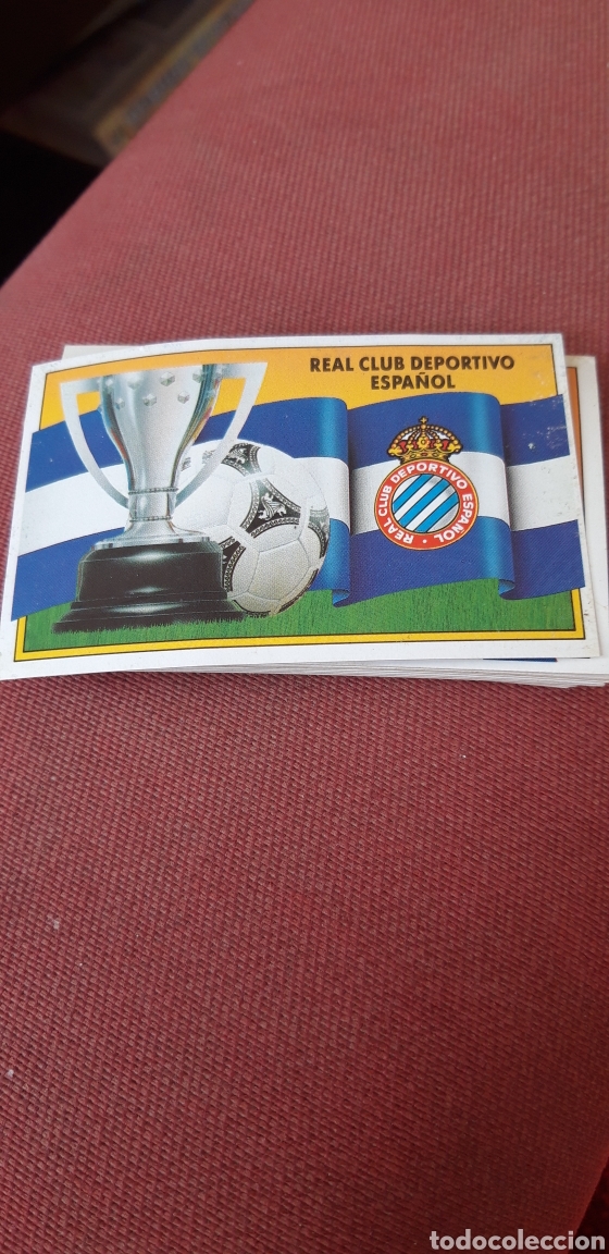 Fu&szlig;ball-Sticker: Escudo espa&ntilde;ol este este 90 91 1990 1991