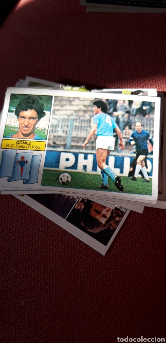 Cromos de f&uacute;tbol: Gomez celta este 82 83 1982 1983 despegado - Foto 1