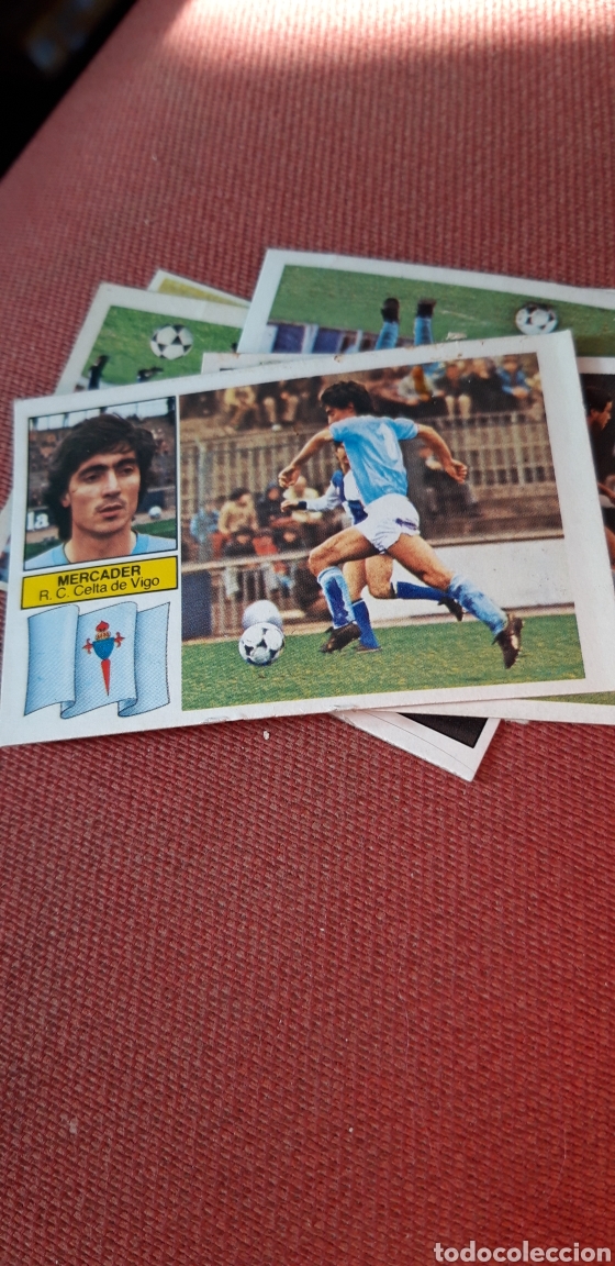 Cromos de f&uacute;tbol: Mercader celta este 82 83 1982 1983 despegado - Foto 1