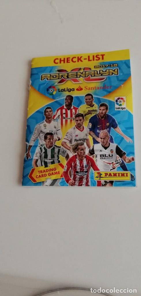 Fu&szlig;ball-Sticker: CAJ-98 FOLLETO ADRENALYN LA LIGA 2017/18 PANINI
