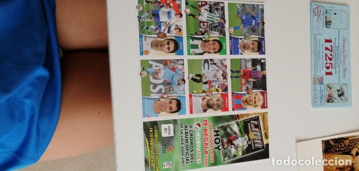 Fu&szlig;ball-Sticker: CAJ-98 CROMOS DEL ALBUM OFICIAL DE LA LIGA 2006/07 N&ordm; 01 COLECCIONES ESTE