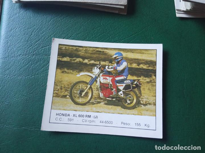 Cromos de f&uacute;tbol: HONDA XL 600 RM ED UNIDAS MOTOS CROMO - SIN PEGAR- RF0 72