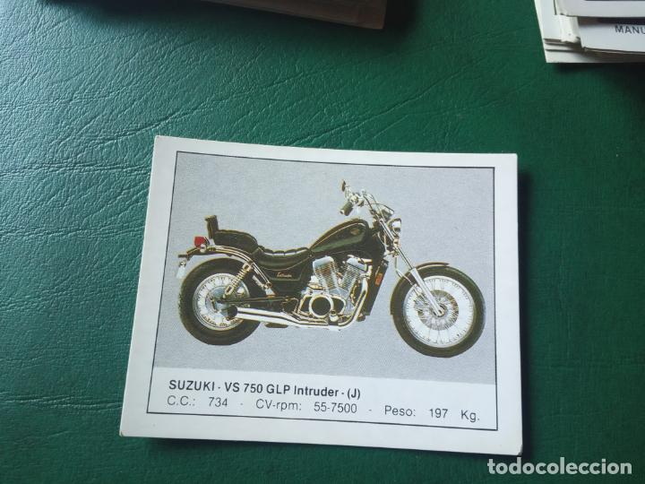Cromos de F&uacute;tbol: SUZUKI VS 750 GLP INTRUDER ED UNIDAS MOTOS CROMO - SIN PEGAR- RF0 125