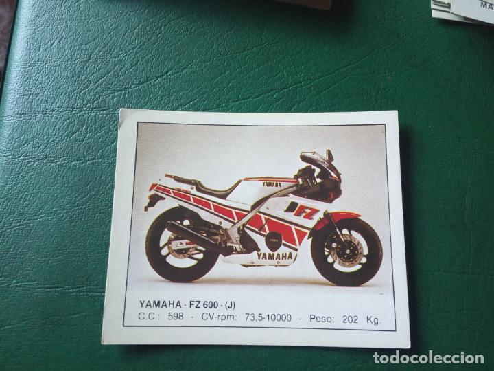 Cromos de f&uacute;tbol: YAMAHA FZ 600 ED UNIDAS MOTOS CROMO - SIN PEGAR- RF0 149