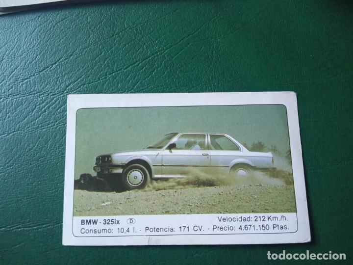 Fu&szlig;ball-Sticker: BMW 325IX ED UNIDAS COCHES CROMO - SIN PEGAR- RF0 25