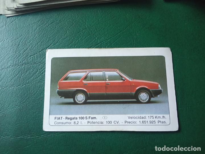 Fu&szlig;ball-Sticker: FIAT REGATA 100 S FAM ED UNIDAS COCHES CROMO - SIN PEGAR- RF0 54