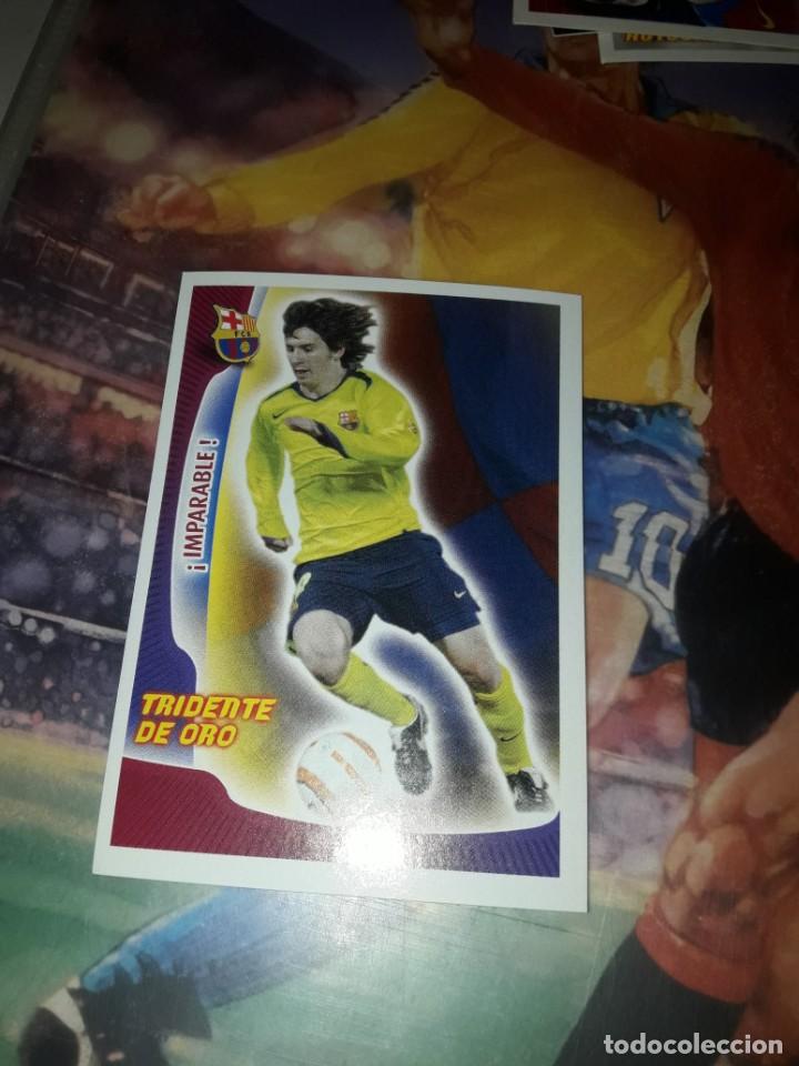 Cromos de f&uacute;tbol: MESSI SUPER BARCA 2005-06 NUEVO - Foto 1