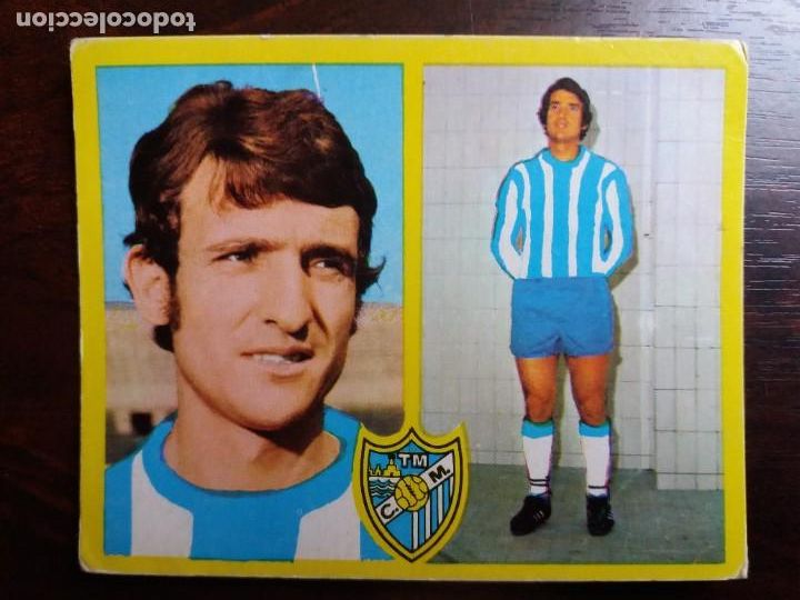 Cromos de f&uacute;tbol: CROMO BUSTILLO. C. D. MALAGA. EDICIONES ESTE 1972. - Foto 1