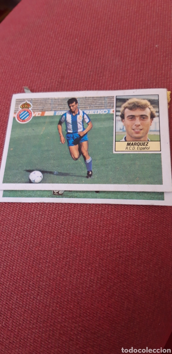 Fu&szlig;ball-Sticker: Marquez orejuela II espa&ntilde;ol 84 85 1984 1985 liga este