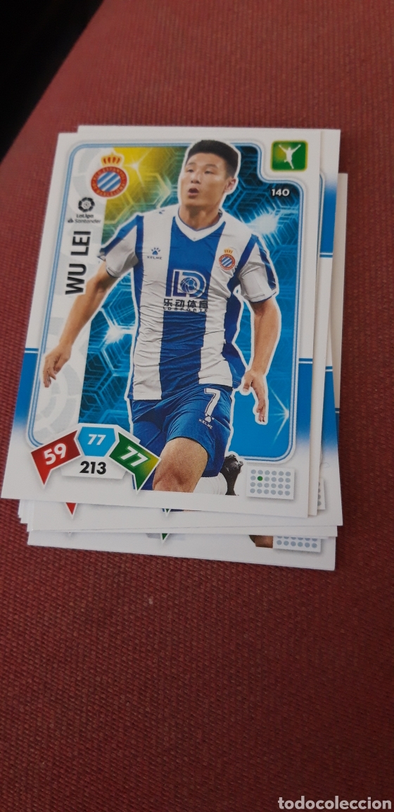 Cartes &agrave; collectionner de Football: 140 wu lei espa&ntilde;ol adrenalyn XL 2019 2020 19 20