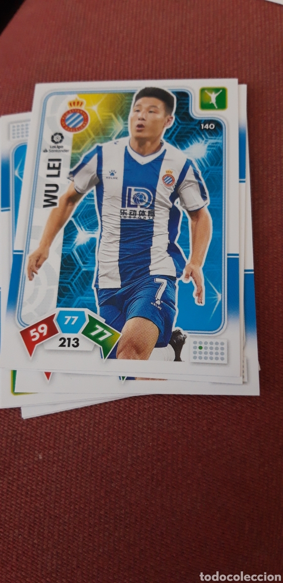 Cartes &agrave; collectionner de Football: 140 wu lei espa&ntilde;ol adrenalyn XL 2019 2020 19 20