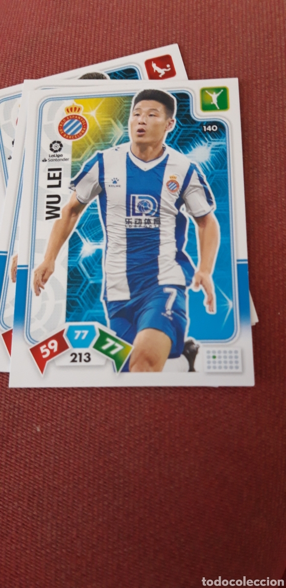 Cartes &agrave; collectionner de Football: 140 wu lei espa&ntilde;ol adrenalyn XL 2019 2020 19 20