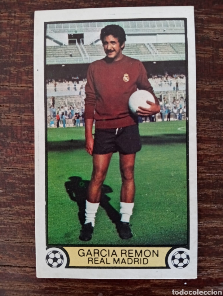 Cromos de F&uacute;tbol: Cromo Garc&iacute;a Rem&oacute;n liga este 79 80 1979 1980
