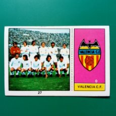 Cromos de Fútbol: (SIN PEGAR NUNCA) FHER LIGA 73 - 74: VALENCIA C.F. (27) 1973 1974 - CROMO CAMPEONATO LIGA, EQUIPO