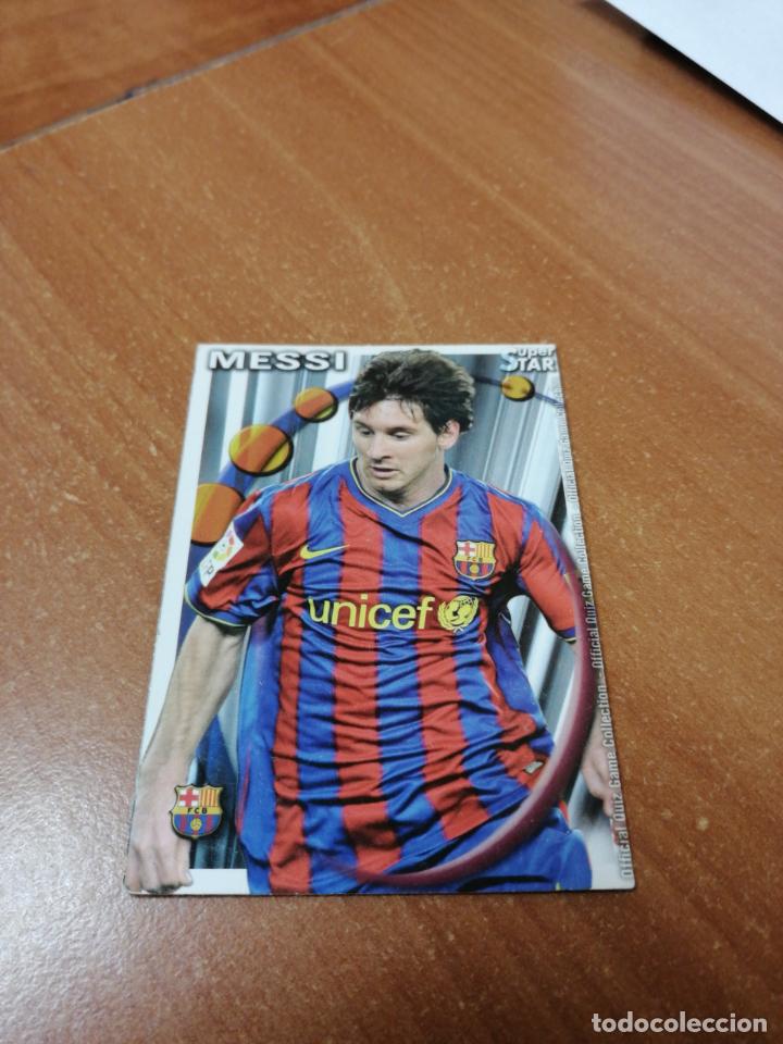 Cromos de F&uacute;tbol: CROMO MESSI MUNDICROMO FUTBOL CLUB BARCELONA OFFICIAL QUIZ GAME COLLECTION 2011