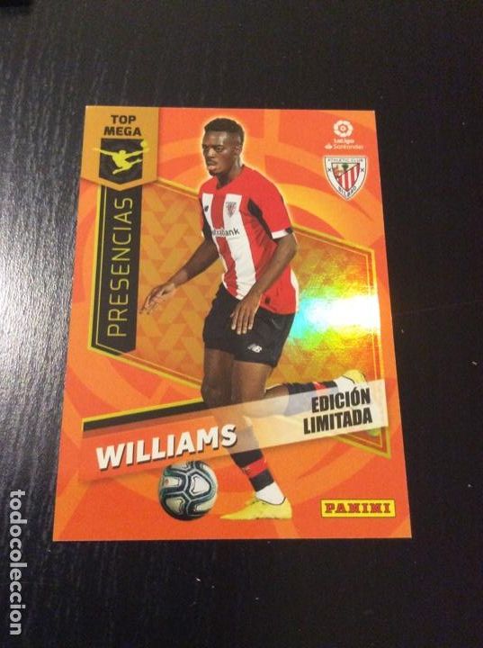 Figurine di Calcio: Williams Athletic Club Bilbao 2020/21. Megacracks PANINI. EDICI&Oacute;N LIMITADA
