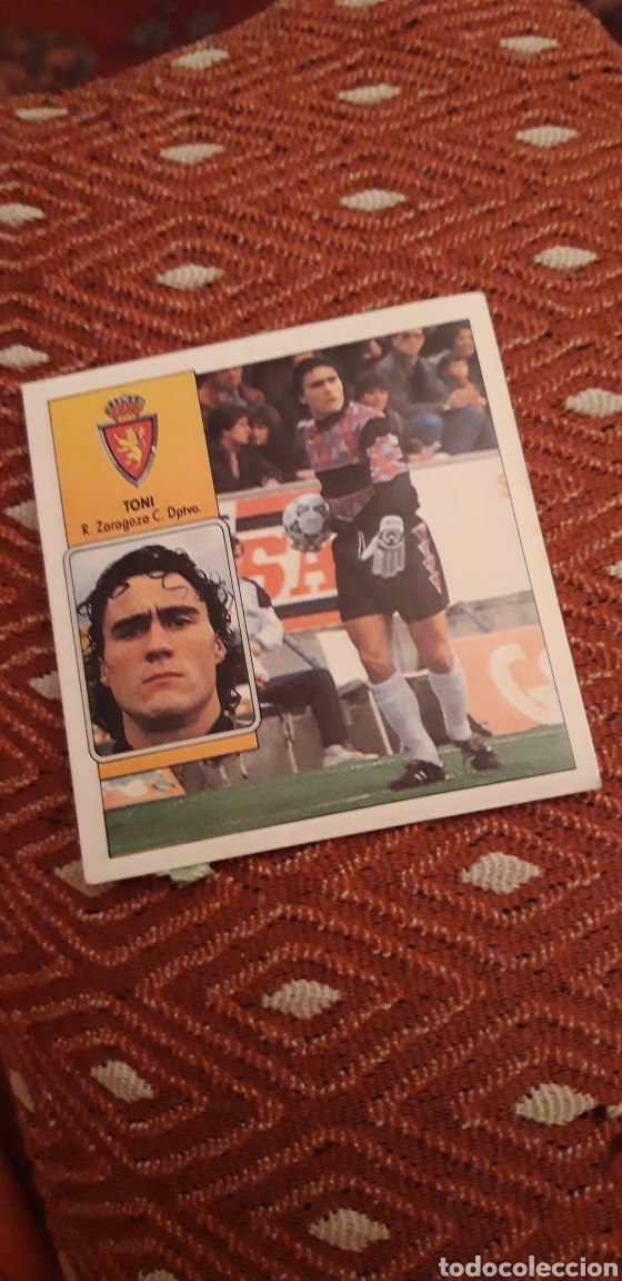 Football Stickers: Toni Zaragoza este 93.92 1992 1993 despegado fichaje 14