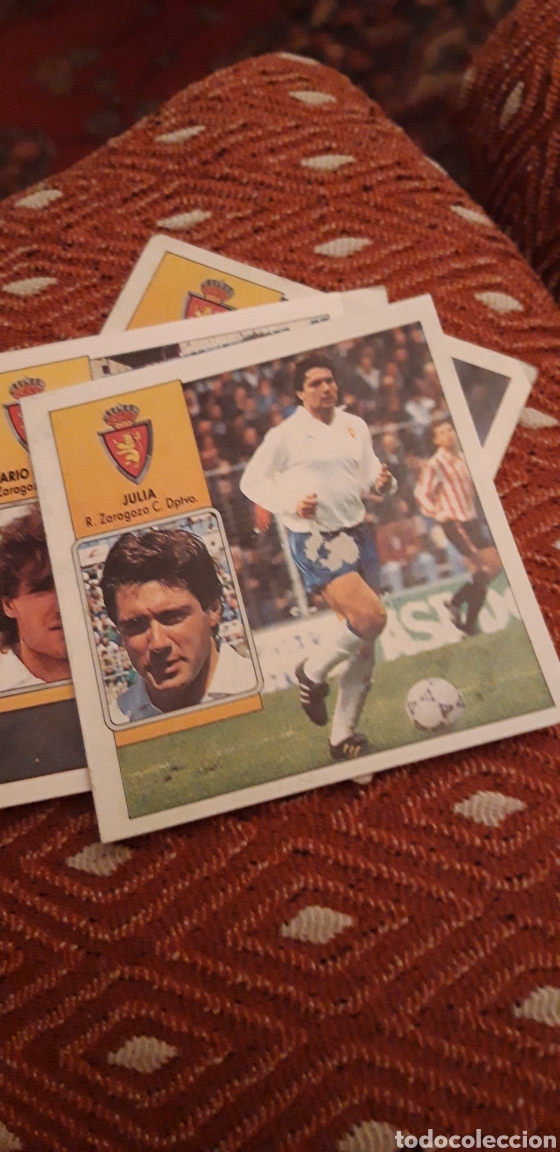 Cromos de Futebol: Julia Zaragoza este 93.92 1992 1993 despegado