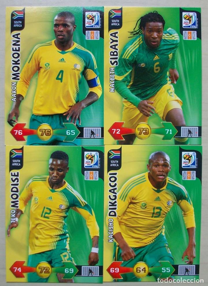 Figurine di Calcio: LOTE 4 FICHAS SUDAFRICA FICHAS ALBUM ADRENALYN XL MUNDIAL SOUTH AFRICA 2010