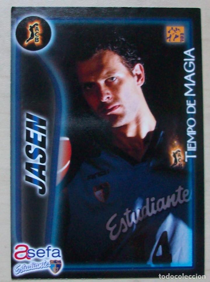 Cromos de Futebol: 334 JASEN ASEFA ESTUDIANTES TIEMPO DE MAGIA FICHAS ACB LIGA 2009 2010 09 10