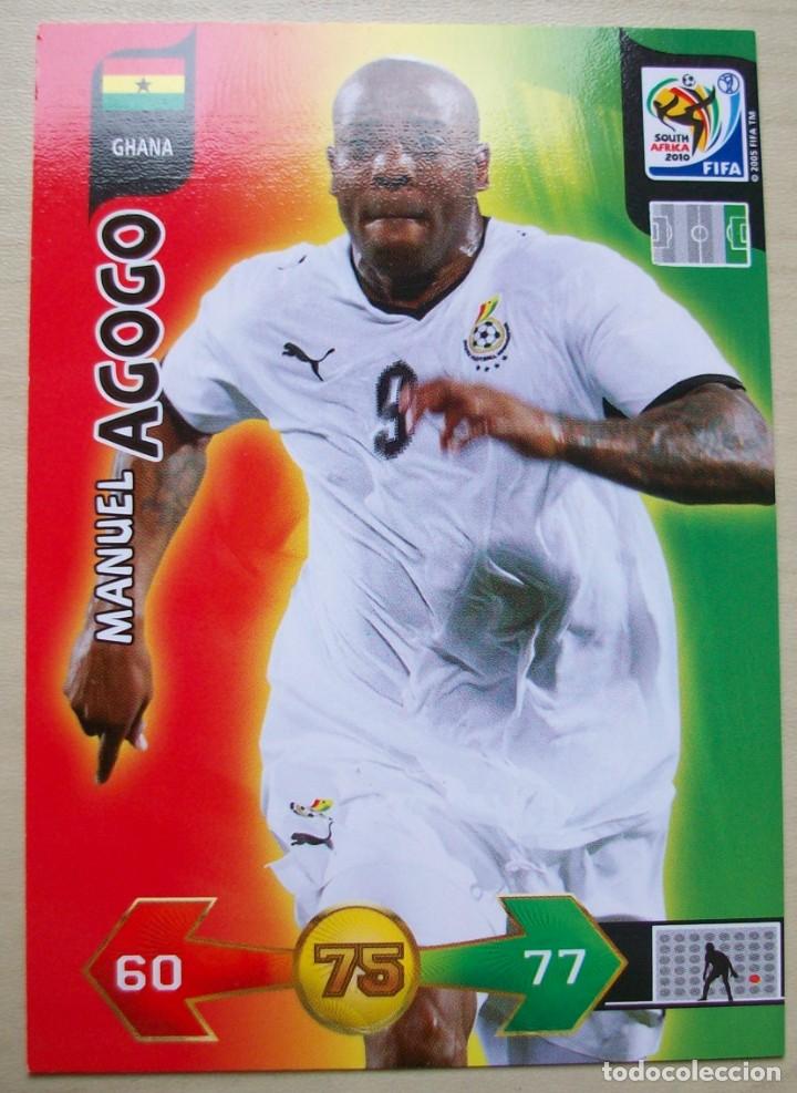 Fu&szlig;ball-Sticker: AGOGO GHANA FICHAS ALBUM ADRENALYN XL MUNDIAL SOUTH AFRICA 2010